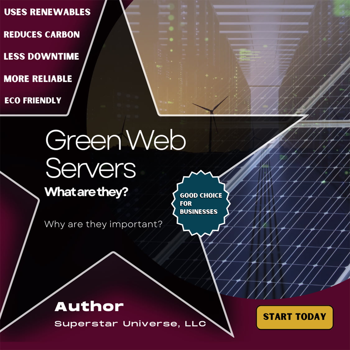 What are Green Web Servers and Why Are They Important by Superstar Universe, LLC